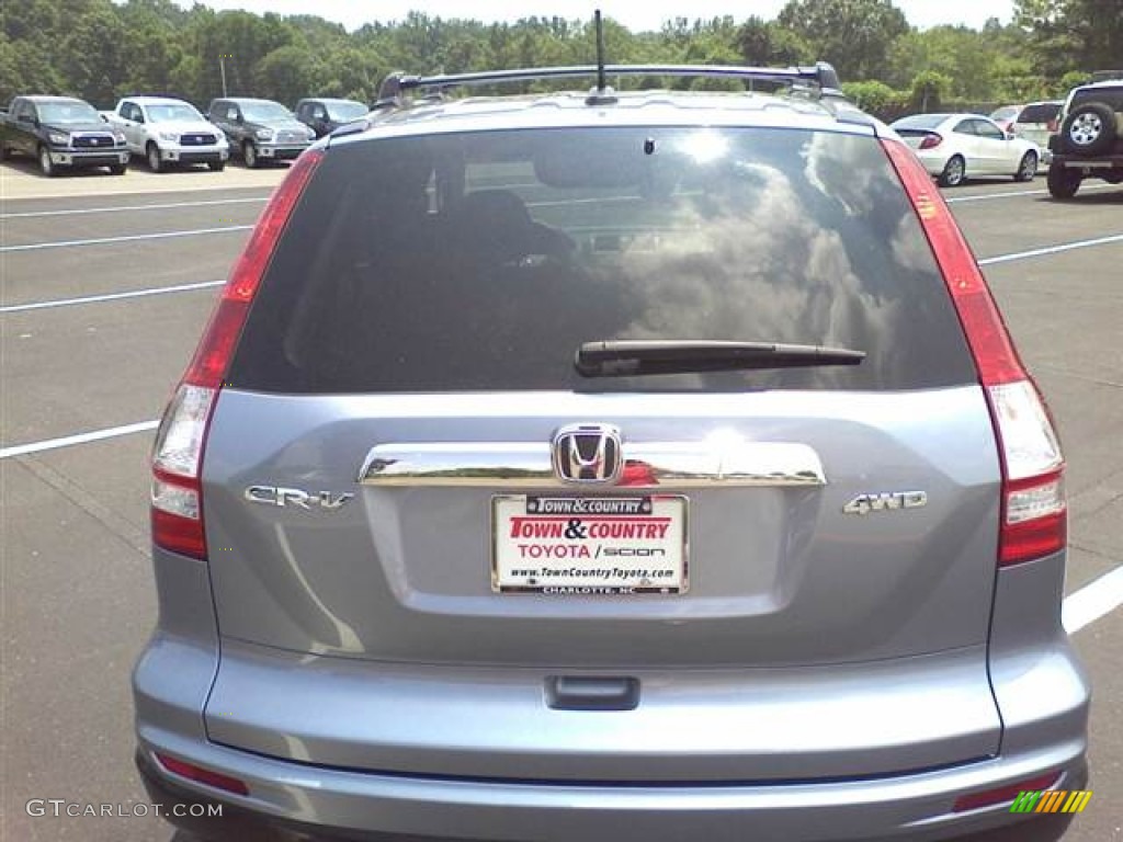 2010 CR-V EX-L AWD - Glacier Blue Metallic / Gray photo #4