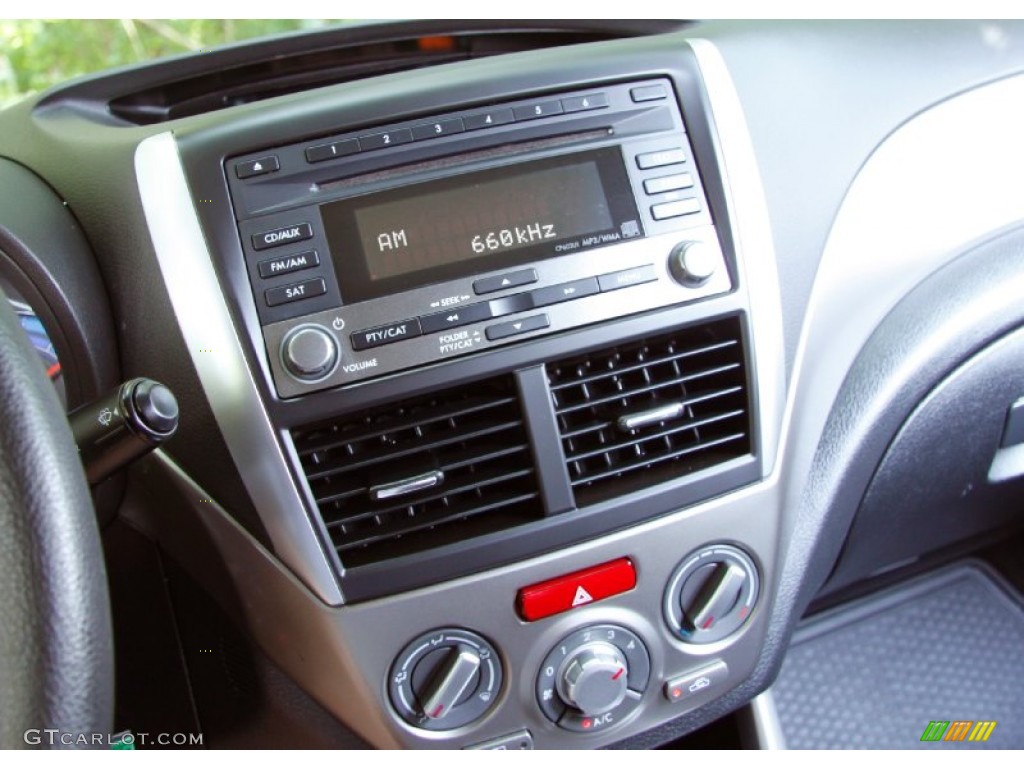 2009 Forester 2.5 X Premium - Spark Silver Metallic / Black photo #22