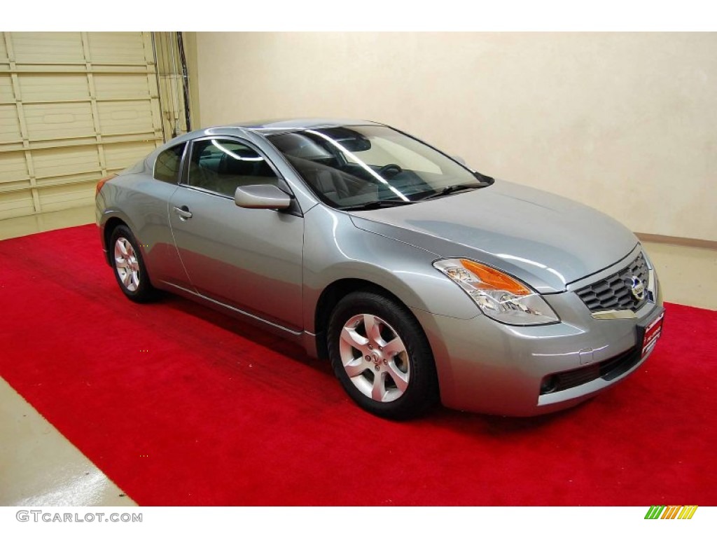 2008 Altima 2.5 S Coupe - Precision Gray Metallic / Charcoal photo #1