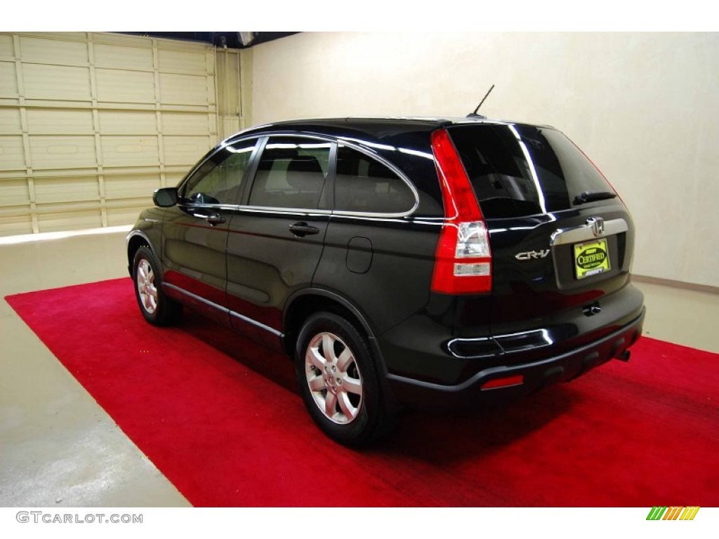 2008 CR-V EX-L - Nighthawk Black Pearl / Gray photo #4