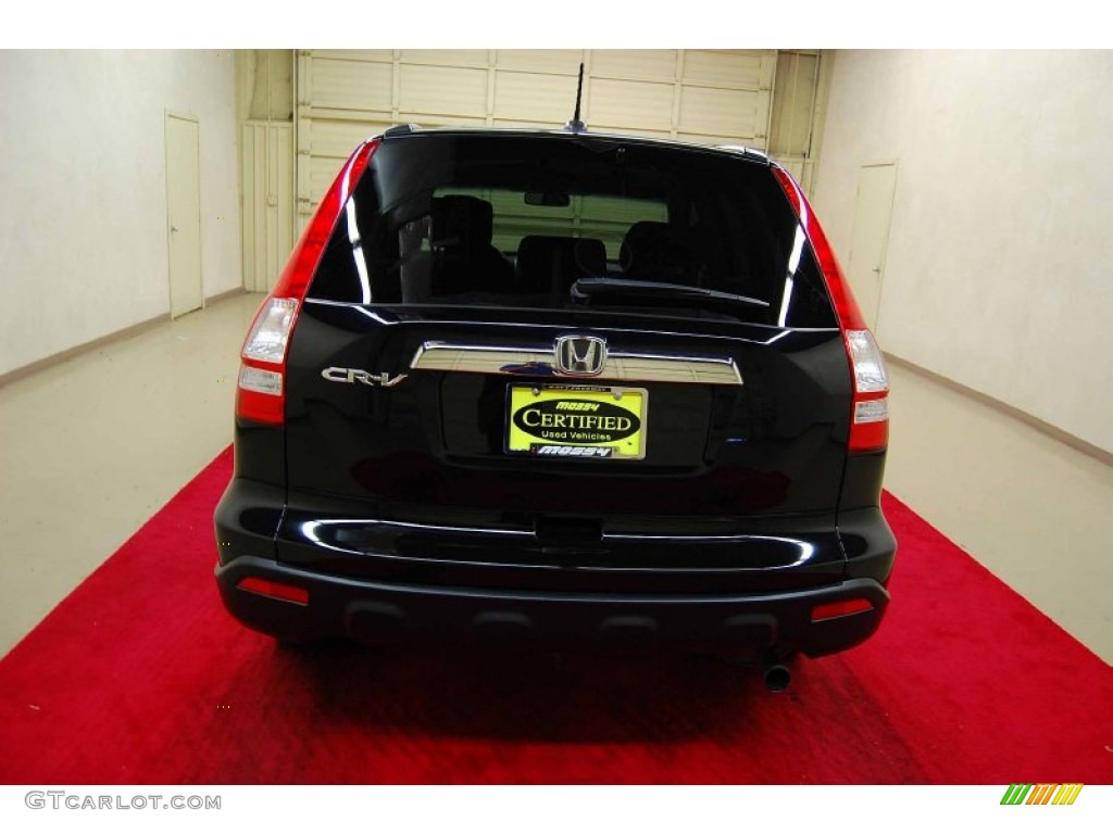 2008 CR-V EX-L - Nighthawk Black Pearl / Gray photo #5
