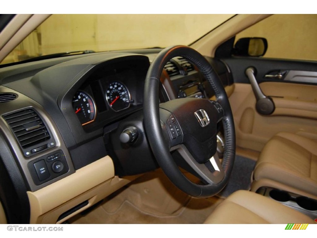 2008 CR-V EX-L - Nighthawk Black Pearl / Gray photo #11
