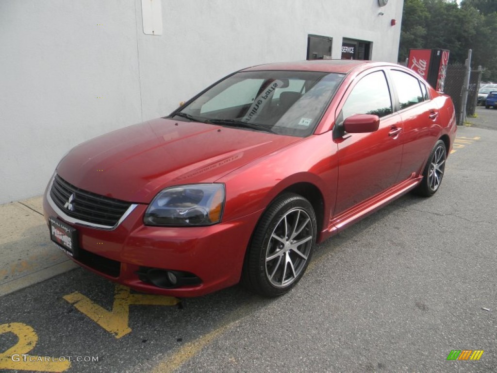 2009 Galant RALLIART - Rave Red Pearl / Black photo #1