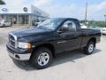 2004 Black Dodge Ram 1500 SLT Regular Cab 4x4  photo #1