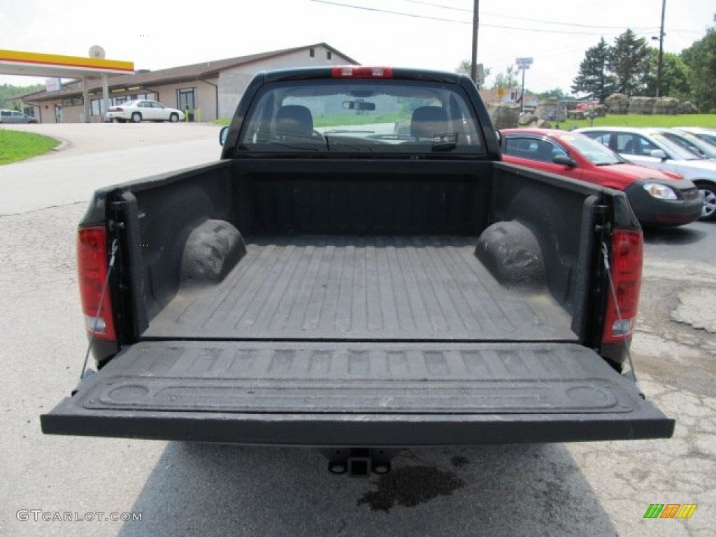 2004 Ram 1500 SLT Regular Cab 4x4 - Black / Dark Slate Gray photo #10