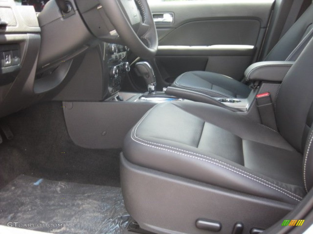 Charcoal Black Interior 2012 Ford Fusion SE Photo #51624409
