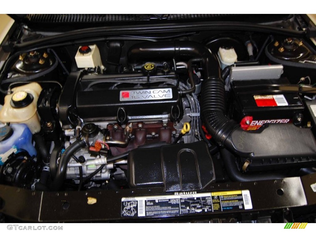 2001 Saturn S Series SC2 Coupe 1.9 Liter DOHC 16-Valve 4 Cylinder Engine Photo #51624463