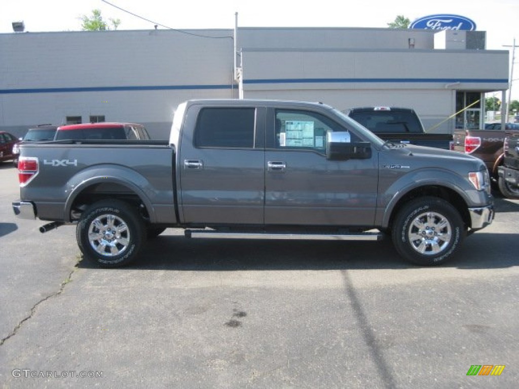 Sterling Grey Metallic 2011 Ford F150 Lariat SuperCrew 4x4 Exterior Photo #51624481