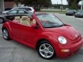 Tornado Red - New Beetle GLS 1.8T Convertible Photo No. 12