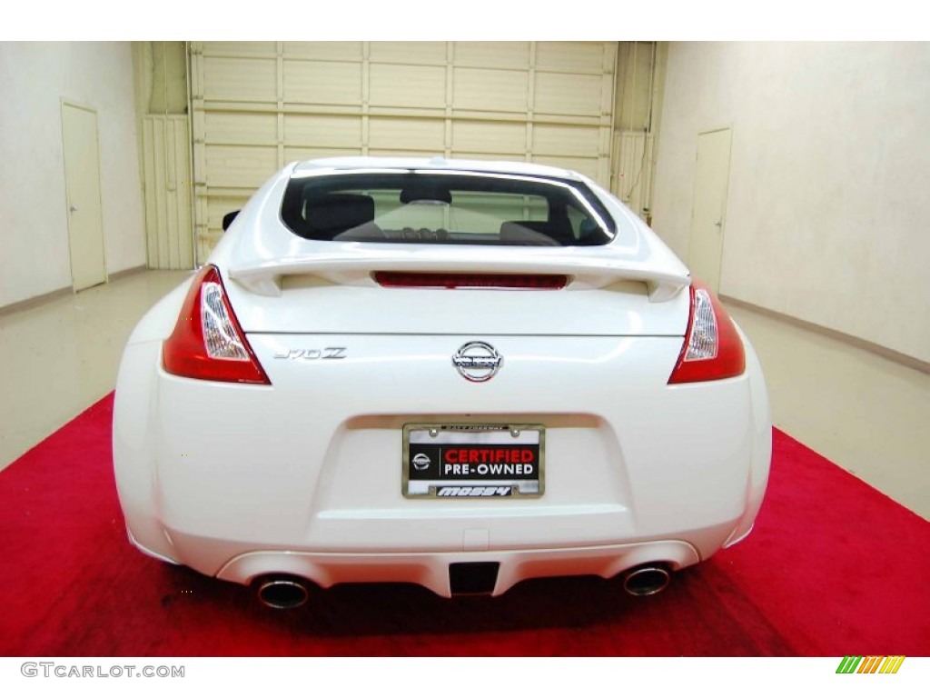 2010 370Z Sport Touring Coupe - Pearl White / Black Leather photo #5
