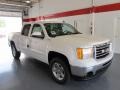 2011 Summit White GMC Sierra 1500 SLT Crew Cab 4x4  photo #5