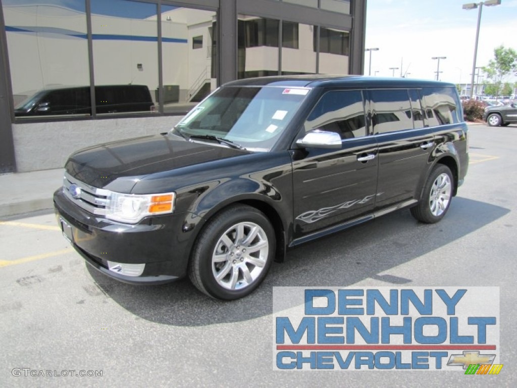 2009 Flex Limited AWD - Black / Charcoal Black photo #1