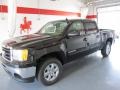 2011 Onyx Black GMC Sierra 1500 SLT Crew Cab 4x4  photo #1