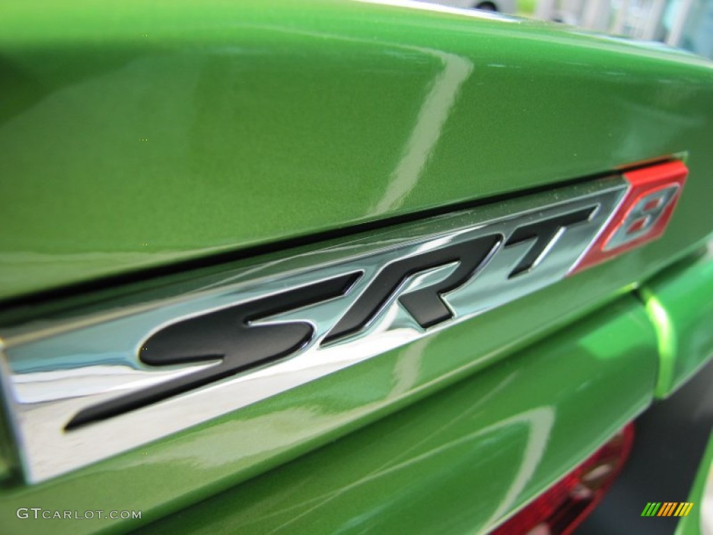 2011 Challenger SRT8 392 - Green with Envy / Dark Slate Gray photo #4