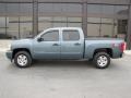 2007 Blue Granite Metallic Chevrolet Silverado 1500 LT Crew Cab 4x4  photo #2