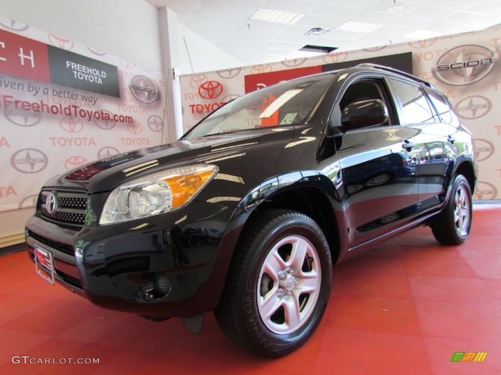 2008 RAV4 4WD - Black / Taupe photo #1