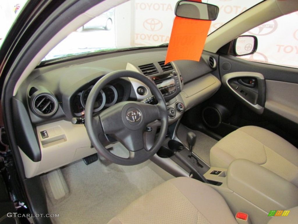 2008 RAV4 4WD - Black / Taupe photo #12