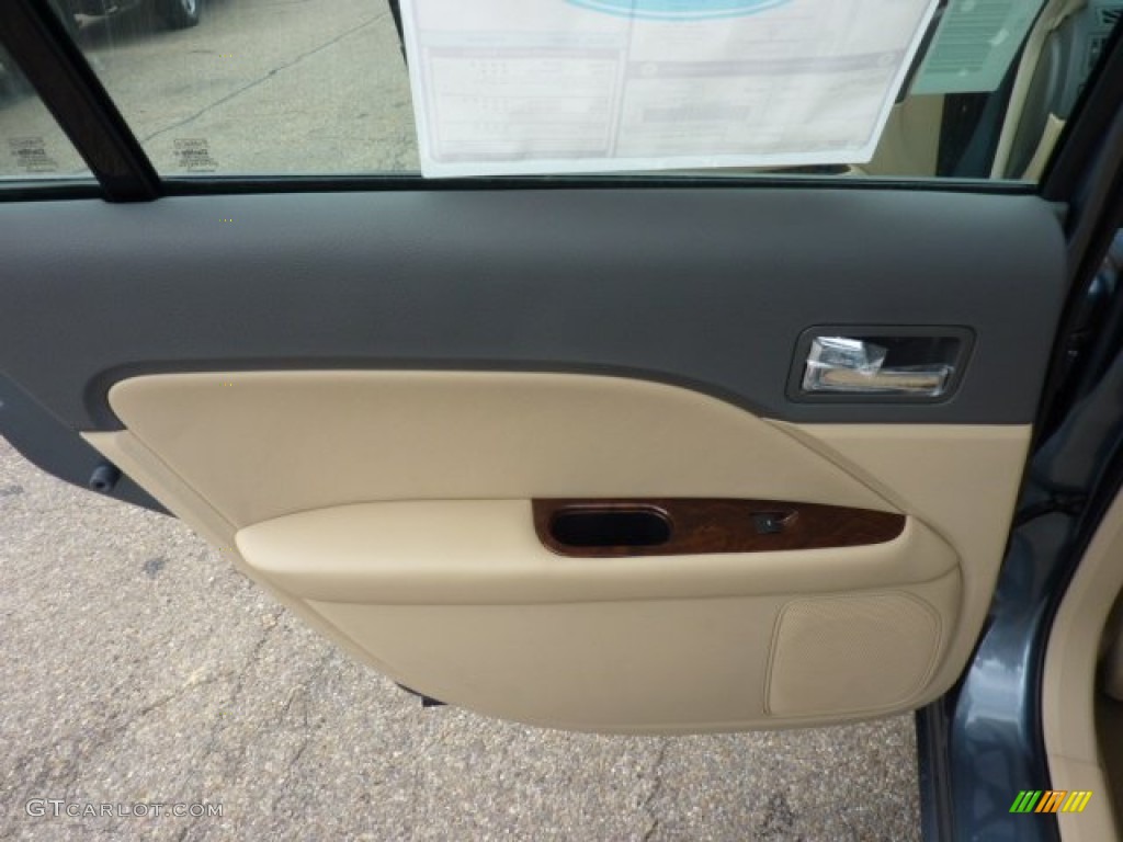 2012 Ford Fusion SEL Camel Door Panel Photo #51629947