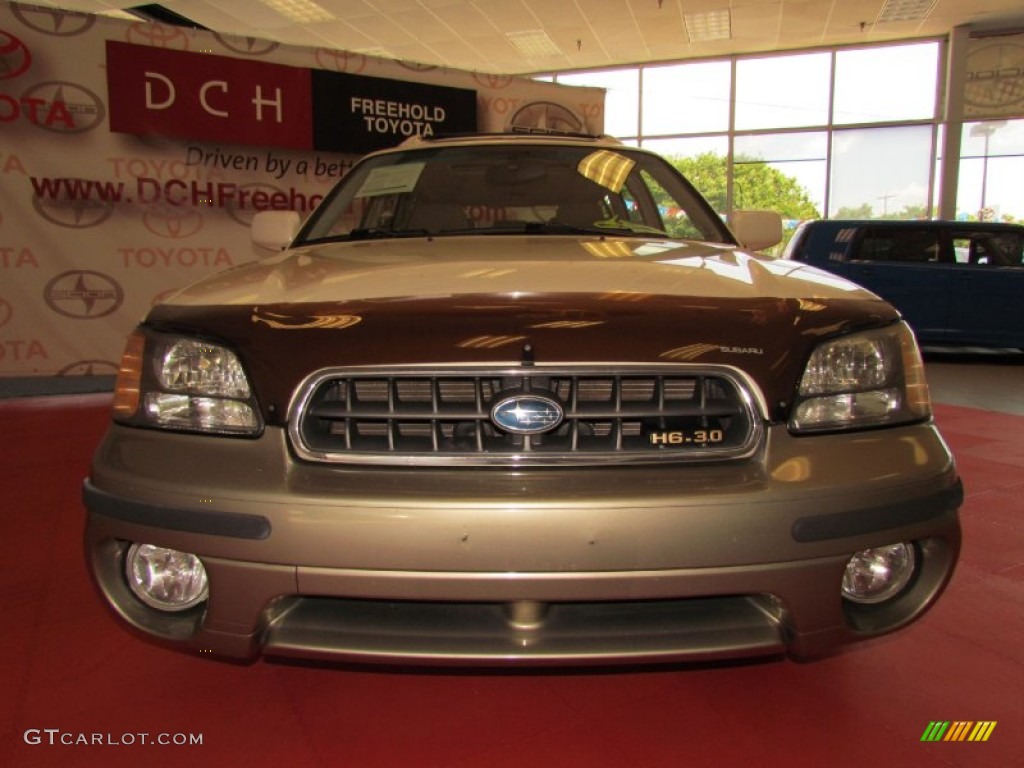 2003 Outback L.L. Bean Edition Wagon - White Frost Pearl / Beige photo #2