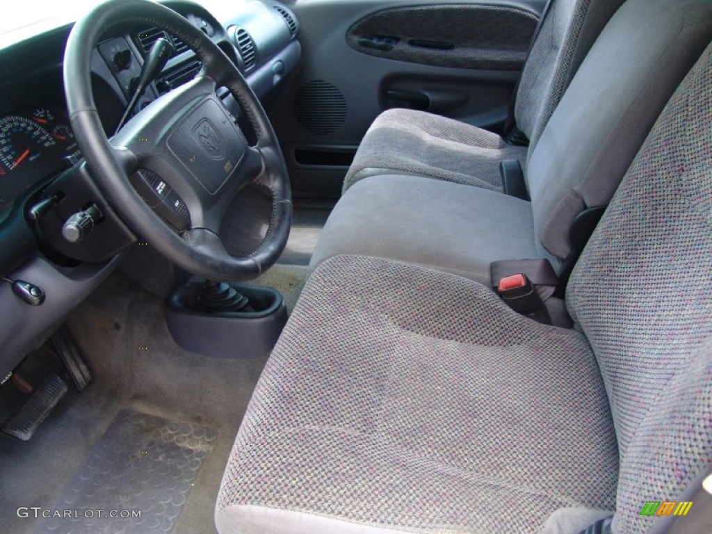 2001 Ram 1500 ST Club Cab 4x4 - Black / Agate photo #10