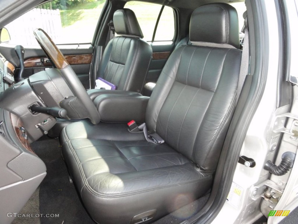 Charcoal Black Interior 2008 Mercury Grand Marquis LS Photo #51630637