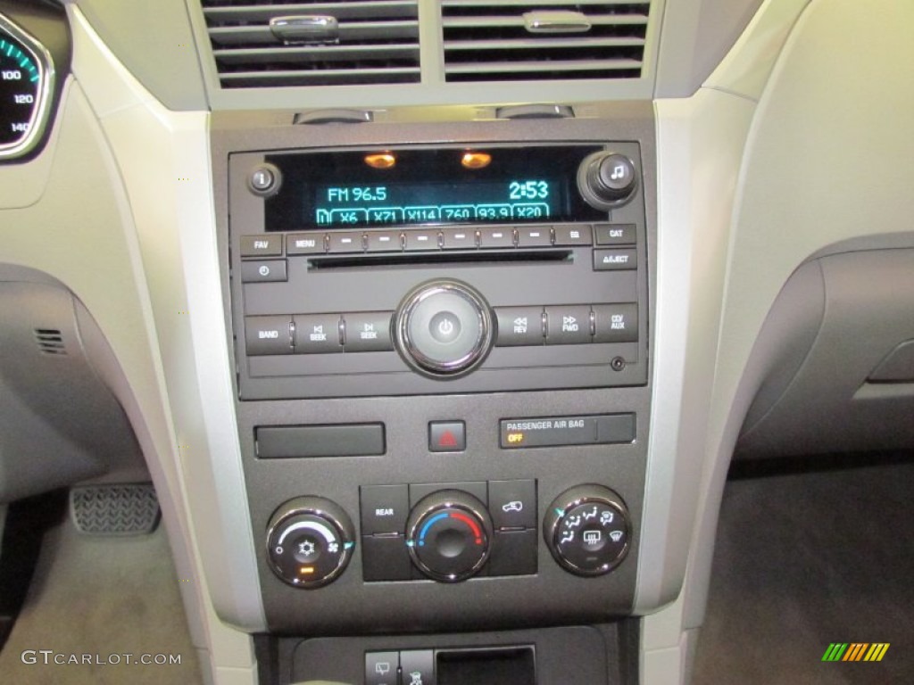 2011 Traverse LS - Dark Blue Metallic / Dark Gray/Light Gray photo #17