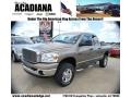 Light Khaki Metallic 2007 Dodge Ram 2500 Big Horn Edition Quad Cab 4x4