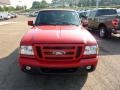 2011 Torch Red Ford Ranger Sport SuperCab 4x4  photo #7