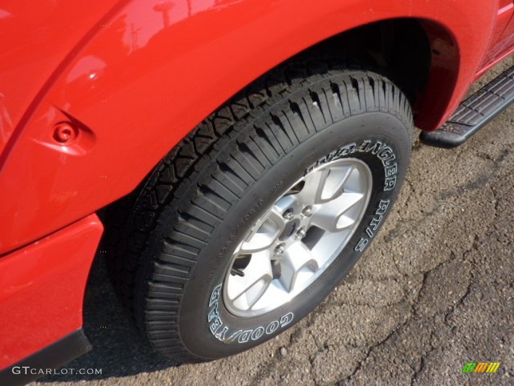 2011 Ranger Sport SuperCab 4x4 - Torch Red / Medium Dark Flint photo #9