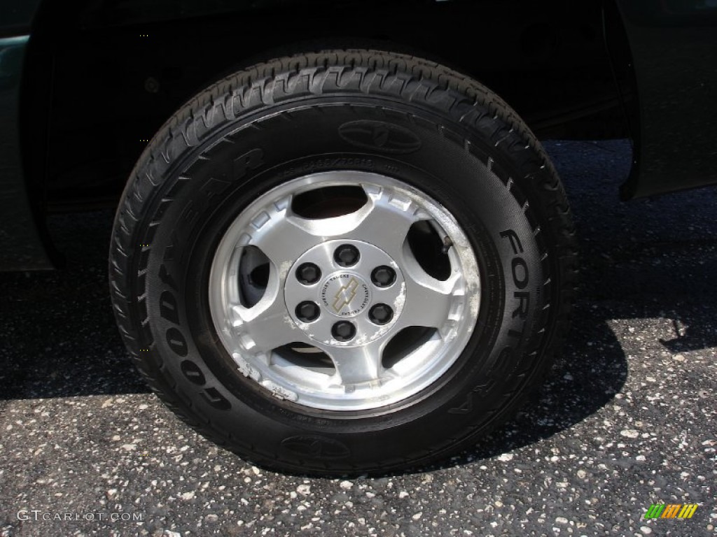 2002 Silverado 1500 LT Extended Cab 4x4 - Forest Green Metallic / Graphite Gray photo #8