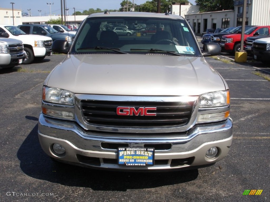 2005 Sierra 1500 SLT Extended Cab - Silver Birch Metallic / Dark Pewter photo #2