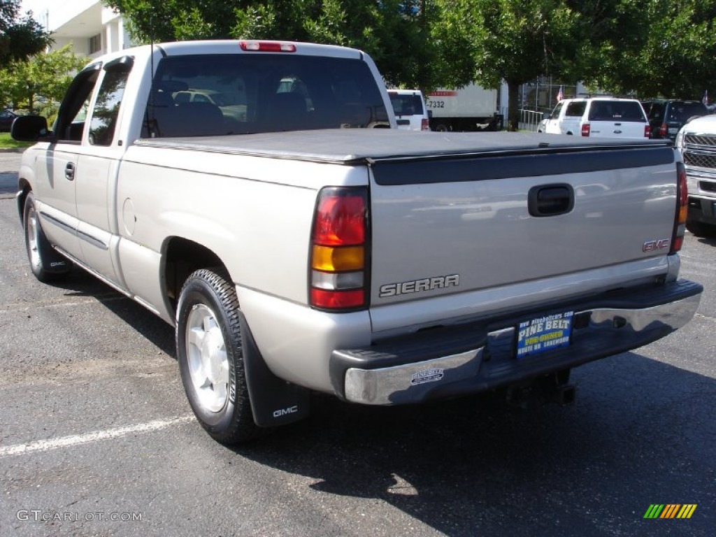 2005 Sierra 1500 SLT Extended Cab - Silver Birch Metallic / Dark Pewter photo #6