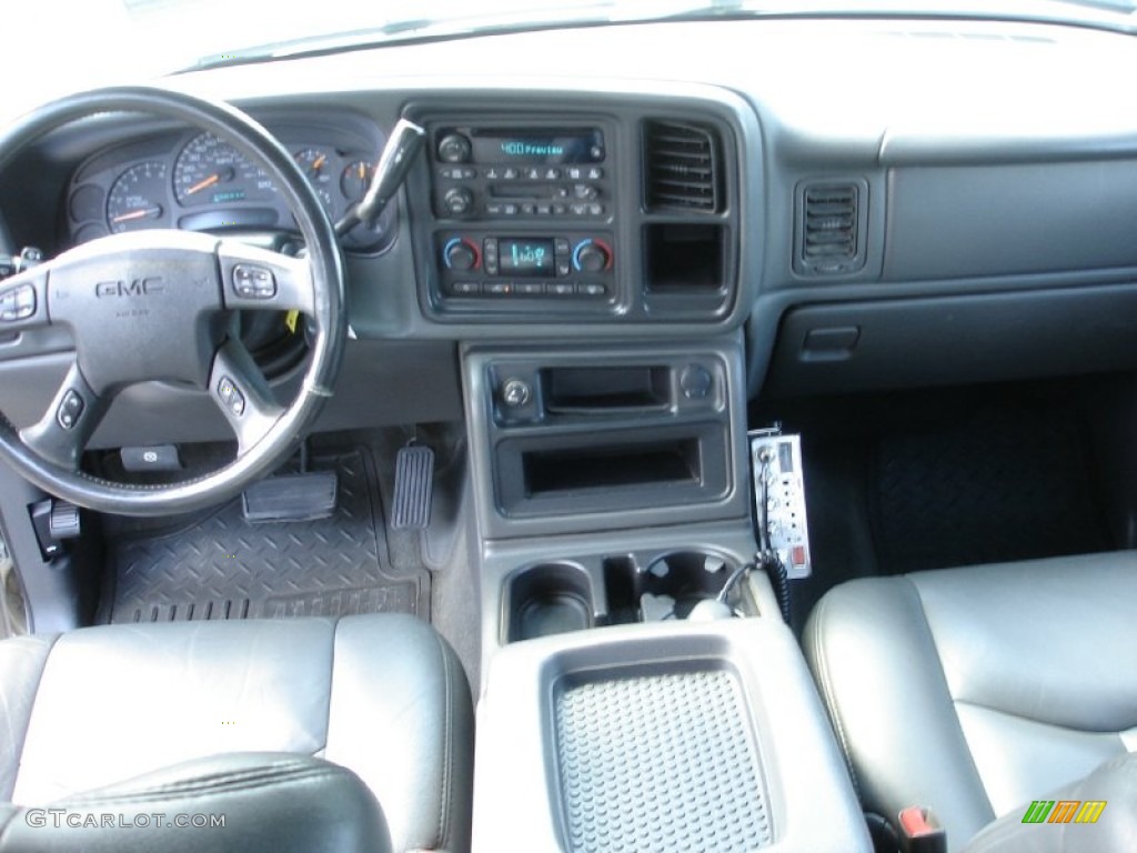 2005 Sierra 1500 SLT Extended Cab - Silver Birch Metallic / Dark Pewter photo #12