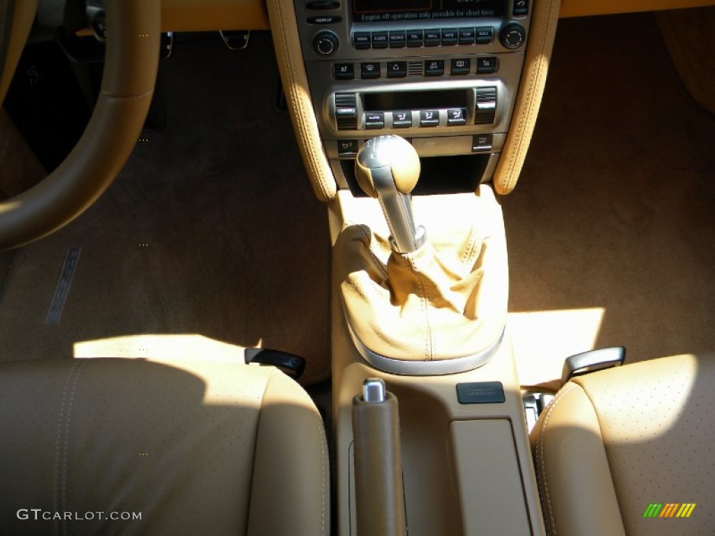 2008 911 Turbo Coupe - Atlas Grey Metallic / Natural Brown photo #20