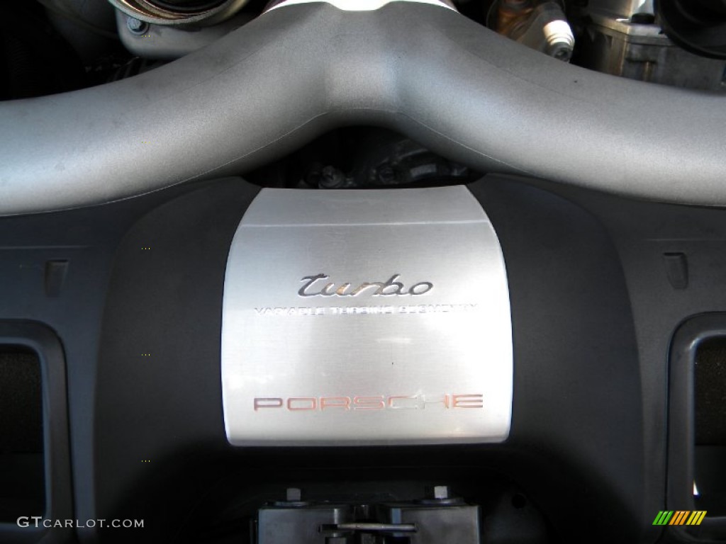 2008 911 Turbo Coupe - Atlas Grey Metallic / Natural Brown photo #25