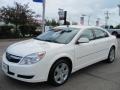 Cream White 2008 Saturn Aura XE