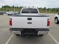 2011 White Platinum Tri-Coat Metallic Ford F350 Super Duty Lariat Crew Cab 4x4  photo #8