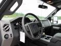 2011 White Platinum Tri-Coat Metallic Ford F350 Super Duty Lariat Crew Cab 4x4  photo #13