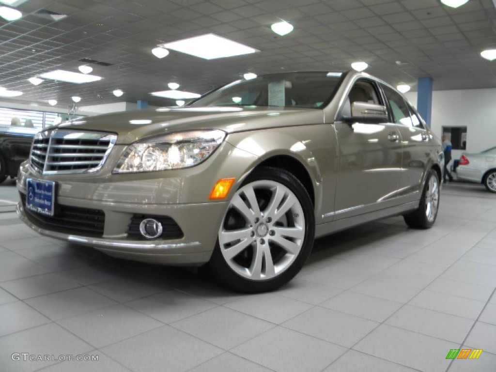 2010 C 300 Luxury 4Matic - Sand Beige Metallic / Almond/Mocha photo #1