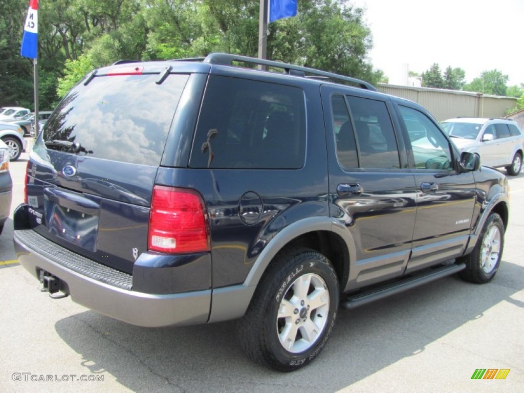 2002 Explorer XLT 4x4 - True Blue Metallic / Graphite photo #19