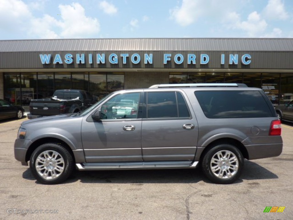 2011 Expedition EL Limited 4x4 - Sterling Grey Metallic / Charcoal Black photo #1