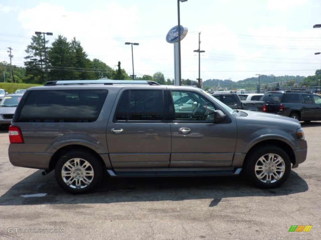 2011 Expedition EL Limited 4x4 - Sterling Grey Metallic / Charcoal Black photo #5
