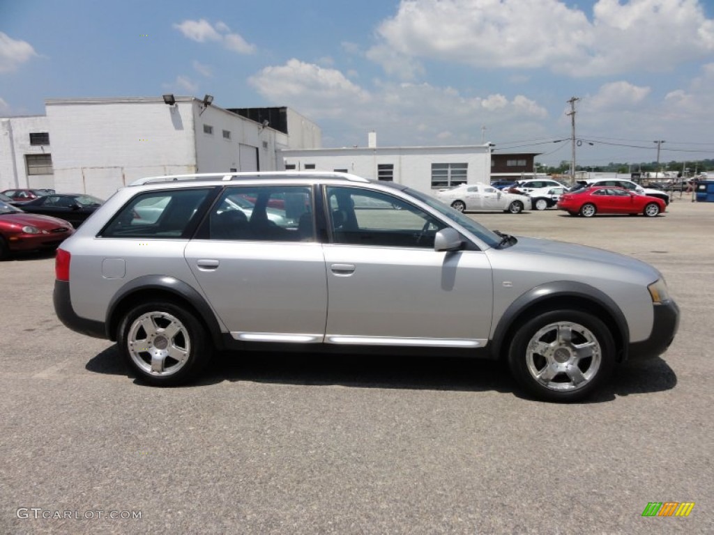 Light Silver Metallic 2001 Audi Allroad 2.7T quattro Avant Exterior Photo #51638083