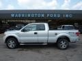 Brilliant Silver Metallic - F150 STX SuperCab 4x4 Photo No. 1