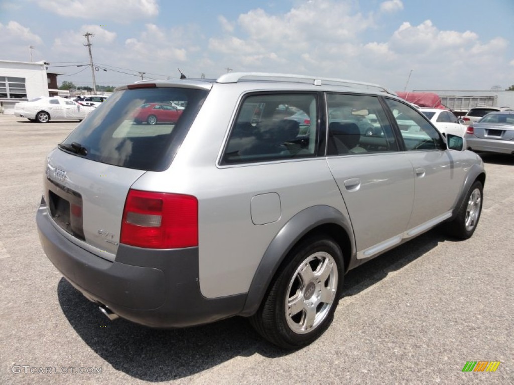 Light Silver Metallic 2001 Audi Allroad 2.7T quattro Avant Exterior Photo #51638098