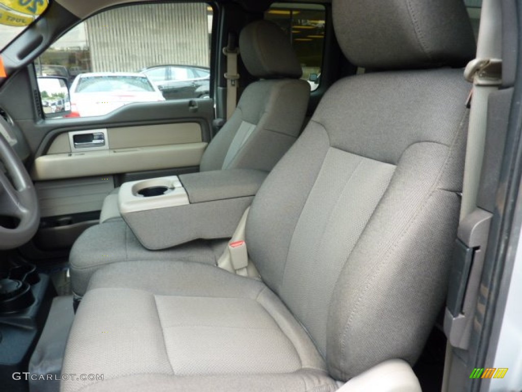 Stone/Medium Stone Interior 2009 Ford F150 STX SuperCab 4x4 Photo #51638245