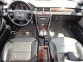 2001 Audi Allroad Platinum/Saber Black Interior Dashboard Photo