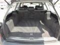 2001 Audi Allroad Platinum/Saber Black Interior Trunk Photo