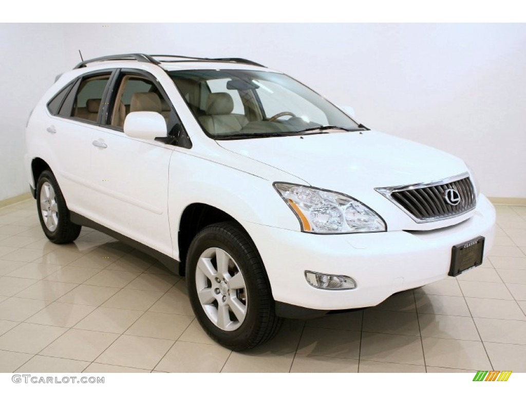 Crystal White Lexus RX