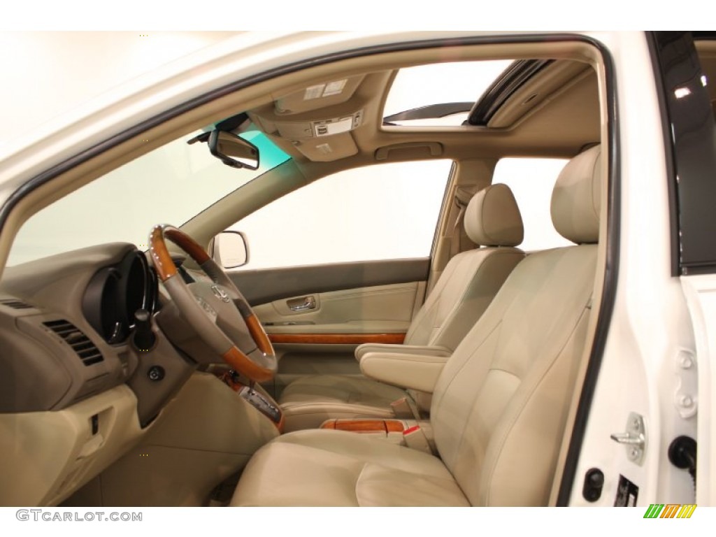 2008 RX 350 AWD - Crystal White / Ivory photo #9